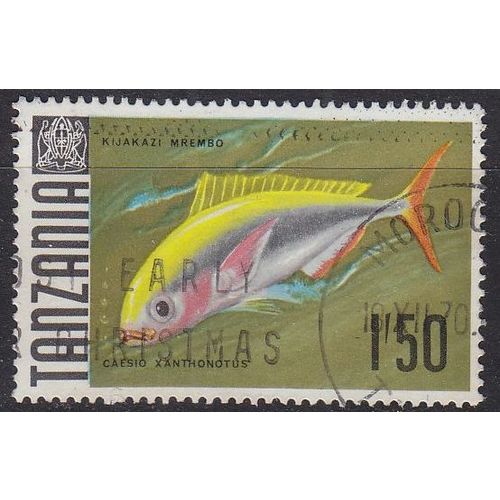 TANSANIA TANZANIA [1967] MiNr 0030 ( O/used ) Fische