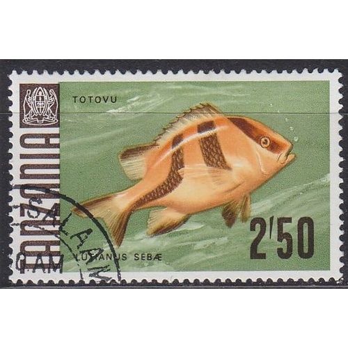 TANSANIA TANZANIA [1967] MiNr 0031 ( O/used ) Fische