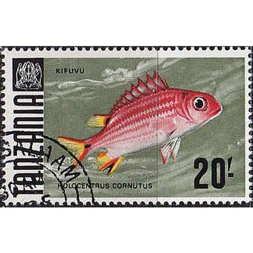 TANSANIA TANZANIA [1967] MiNr 0034 ( O/used ) Fische