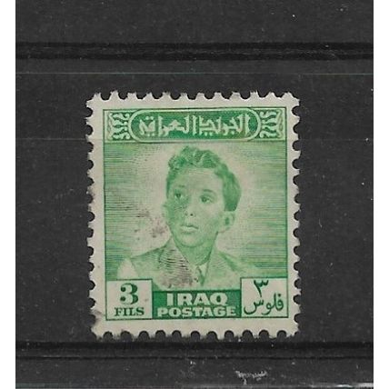 Iraq.SG273 3f Green.Fine Used.Oct22b