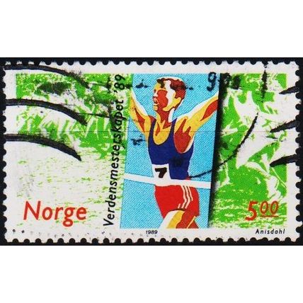 Norway. 1989 5k S.G.1054 Used