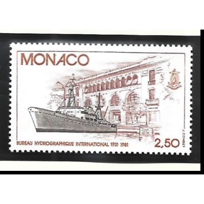 Monaco Stamp Scott #1284, Mint Never Hinged