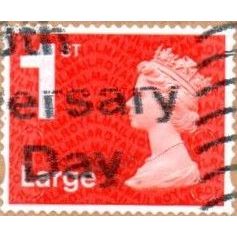 2014 Machin Security 1st Large Value. With MA14 & MFIL. Fine Used On Piece