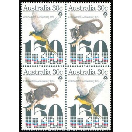 Australia 1984 30c Victoria Se-tenant B4 MNH - SG 959a