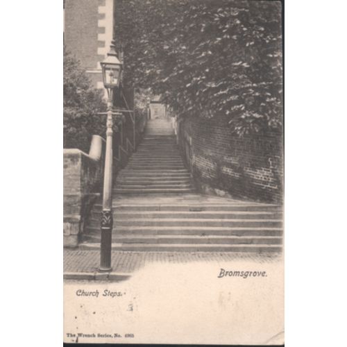 Antique PC 1904 - Church Steps, Bromsgrove - Worcestershire