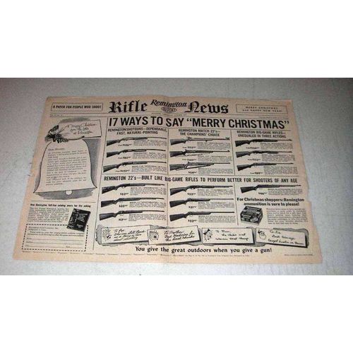 1957 Remington Gun Ad - 740 760 721 552 512 514 527 511