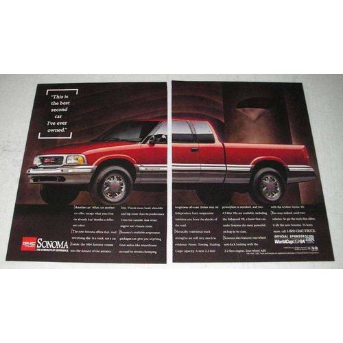 1993 GMC Sonoma Pickup Truck Ad - This is the Best