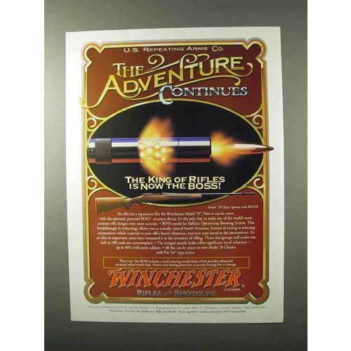 1995 Winchester Model 70 Classic Sporter Rifle Ad