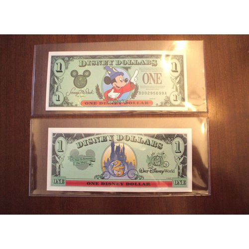 1997 Disney Dollar - Mint Condition - "D" Series - IN HOLDER