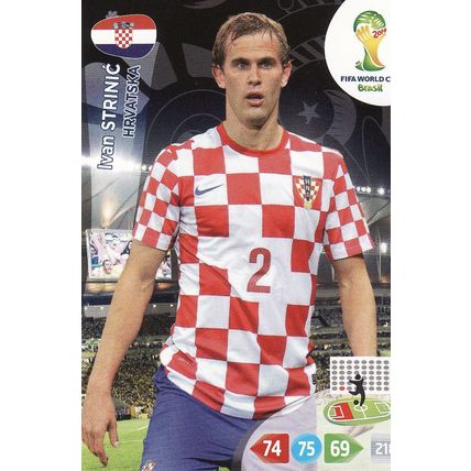 Adrenalyn XL World Cup 2014 Ivan Strinic Croatia