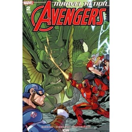 Marvel Action: Avengers (IDW) (Vol 1) # 002 NM MODERN AGE COMICS