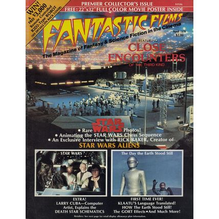 Rare Fantastic Films 1st Issue Magazine 1978 star wars Sci Fi Mint Condition fvf