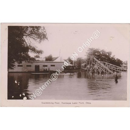 RP Swimming Pool Buckeye Lake Ohio USA 1909