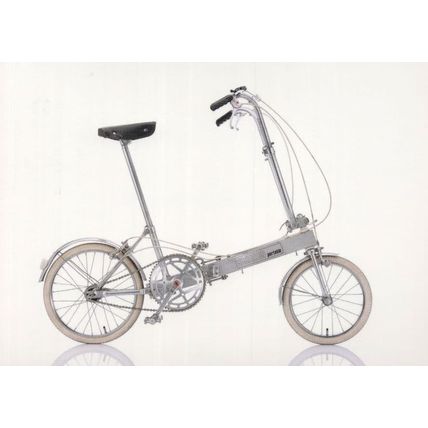Bickerton Portable UK 1971 British Bicycle 70s Cycle Postcard