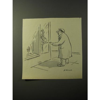 1953 Cartoon by Bernard Wiseman - Handout