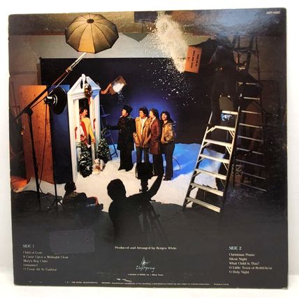 THE IMPERIALS Christmas with The Imperials 1980 LP Vinyl Record Album (P10)