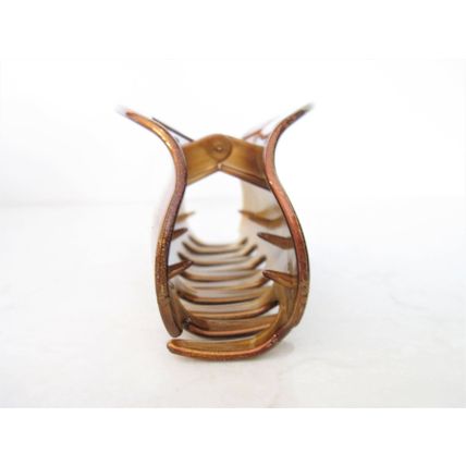 Painted marbled hair claw clamp clips medium hair