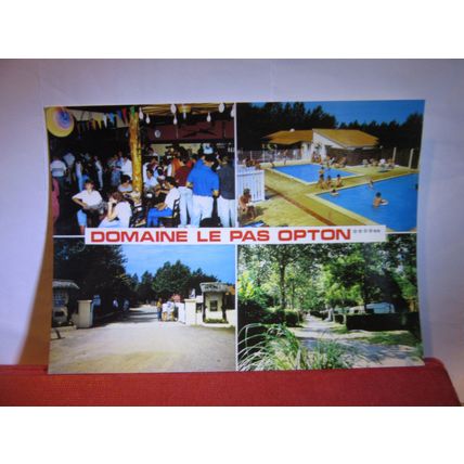 LE PAS OPTON, SAINT GILLES, CROIX D VIE, france unused postcard dated 1988 #