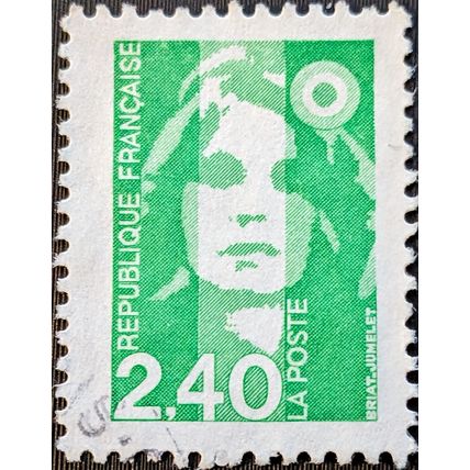 STAMP FRANCE SG2917 1993 2.40Fr Marianne Used