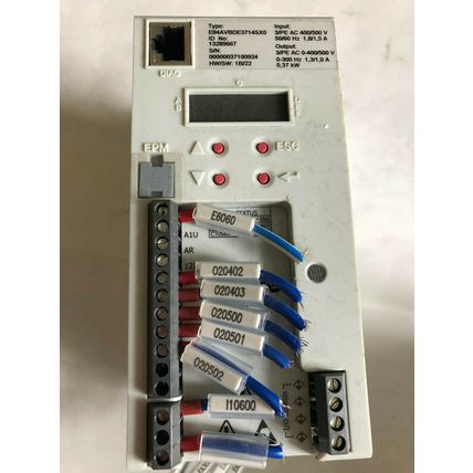 LENSE E84AVBDE3714SX0 SERVO AMPLIFER/INVERTER,13289667,DRIVE 400vAC 3P 1.3A,Bv