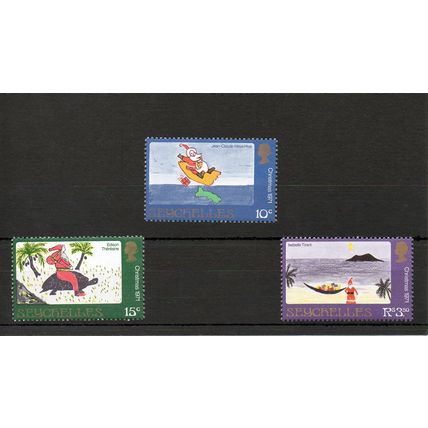 Seychelles 1971 Christmas MNH set S.G. 300-302