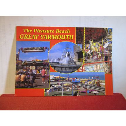 multyview, PLEASURE BEACH, GREAT YARMOUTH, NORFOLK unused postcard J. Salmon =