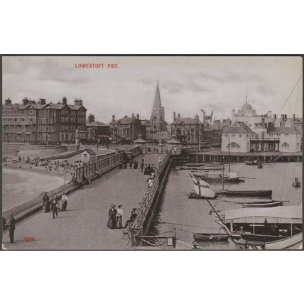 Lowestoft Pier, Suffolk, c.1905-10 - Postcard