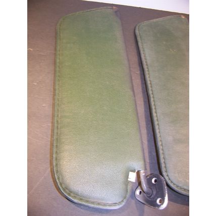1974 Dodge Dart Green Sunvisors OEM 2877046 72 73 75 76 Plymouth Duster