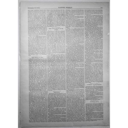 The Centennial - Egyptian Department. Harper's Weekly, September 23, 1876
