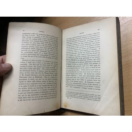 RARE* 1860 THOMAS DE QUINCEY "LETTERS TO A YOUNG MAN" ANTIQUE BOOK (P3)