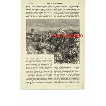 Brescia, Italy, Book Illustration (Print), 1890