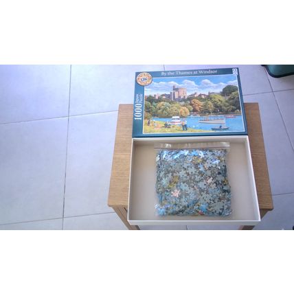 BY THE THAMES AT WINDSOR Jigsaw Puzzle (1000 Piece) FX Schmid (2020)