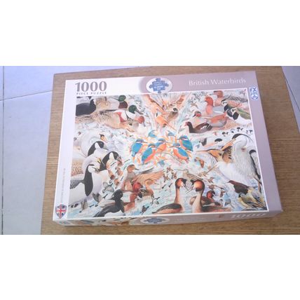 BRITISH WATERBIRDS by Richard Partis Jigsaw Puzzle (1000 Piece) FX Schmid (2023)