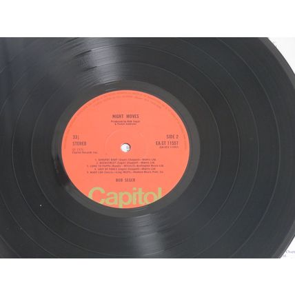 BOB SEGER SILVER BULLET BAND, NIGHT MOVES VINYL LP.