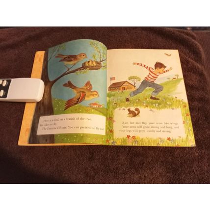 Little Golden Book Exercise Book By Nancy Claster (A) Edition Fine 6.0 1964
