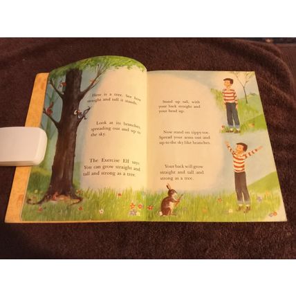 Little Golden Book Exercise Book By Nancy Claster (A) Edition Fine 6.0 1964