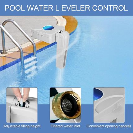 2025 Upgrade Automatic Pool Filler, Pool Water Leveler Auto Fill, Pool Auto Fill