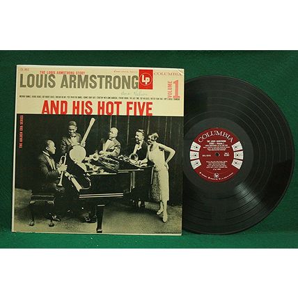 Louis Armstrong - The Louis Armstrong Story-Volume 1 - CL 851 - NM