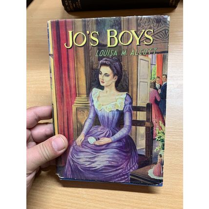 VINTAGE "JO'S BOYS" LOUISA M ALCOTT FICTION HARDBACK BOOK (P3)