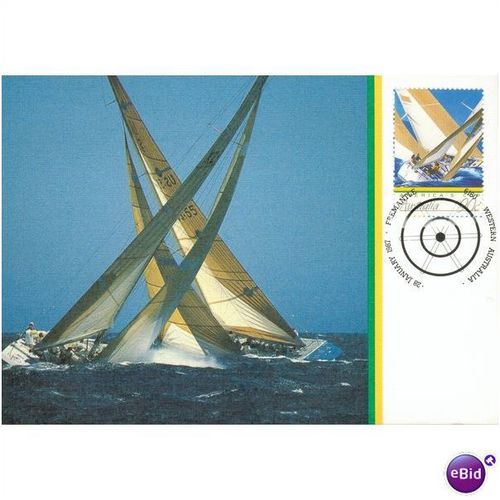 Australia FDI Postcard set 1987 - America's Cup 1987