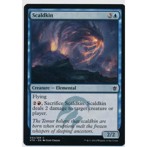 Magic the Gathering MTG Khans of Tarkir 052/269 Scaldkin