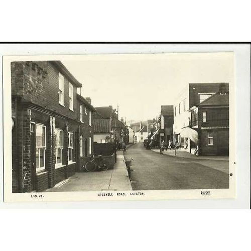 Suffolk LEISTON Sizewell Road Postcard by Frith (LSN.21)