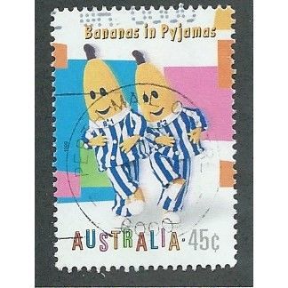 AUS 1999 45c 'CHILDRENS TV - BANANAS IN PYJAMAS ' FINE USED (EBID36-761)