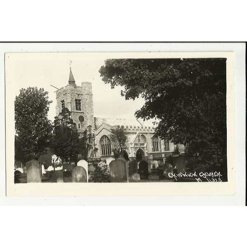 LONDON Chiswick Church Postcard (M 11323)