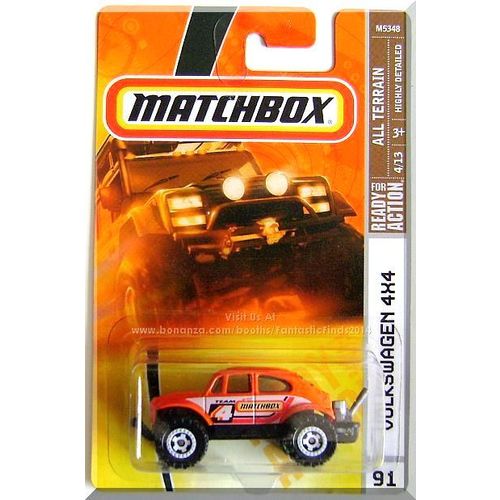 Matchbox - Volkswagen 4X4: All Terrain #4/13 - #91/100 (2008) *Orange Edition*