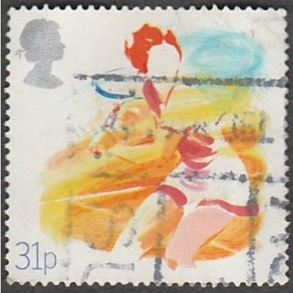 1988 Sports Organisations 31p Value, Cent of Lawn Tennis Assn. Very Fine Used