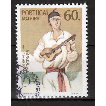 Madeira Europa Cept 1985 gestempeld