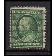 Used 331 1c Benjamin Franklin Average Plus A06660