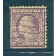 Used 502 3c George Washington Barely Clears A11951