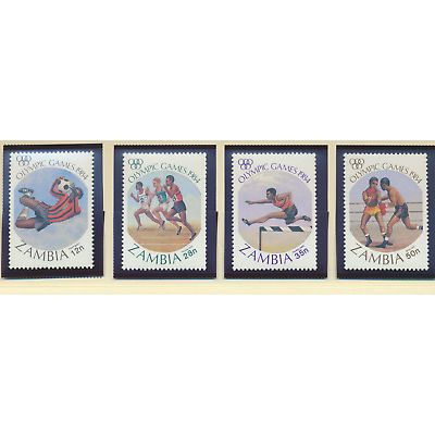 Zambia Stamps Scott #304 To 307, Mint Never Hinged